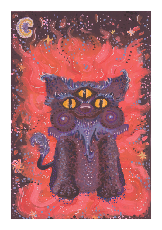 Mr Beans the Magi-Cat